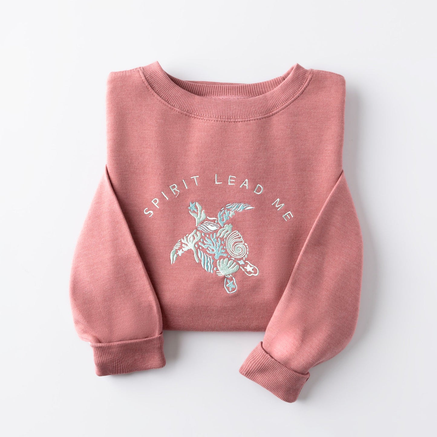 Embroidered Spirit Lead Me Sweatshirt