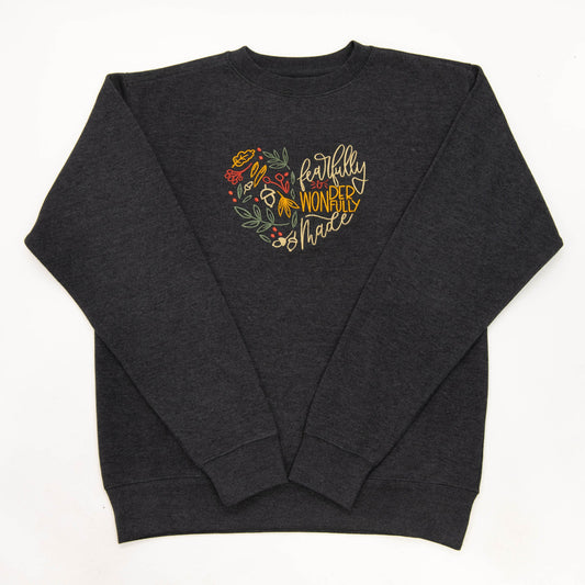 Embroidered Fearfully Made Sweatshirt