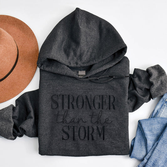 Stronger Than The Storm Pullover Hoodie