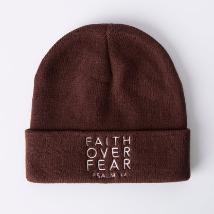 Faith Over Fear Beanie
