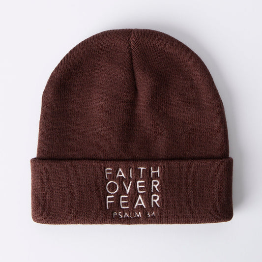 Faith Over Fear Beanie