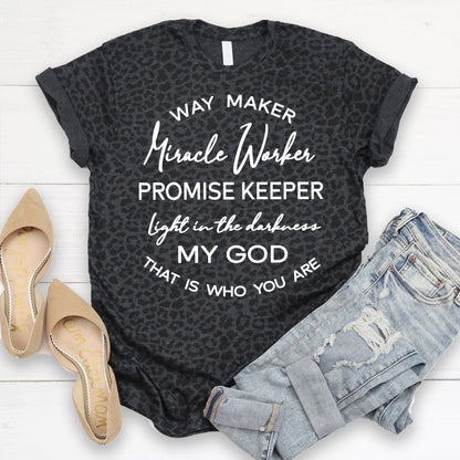 Way Maker Lyrics Tee
