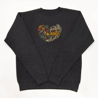 Embroidered Fearfully Made Sweatshirt