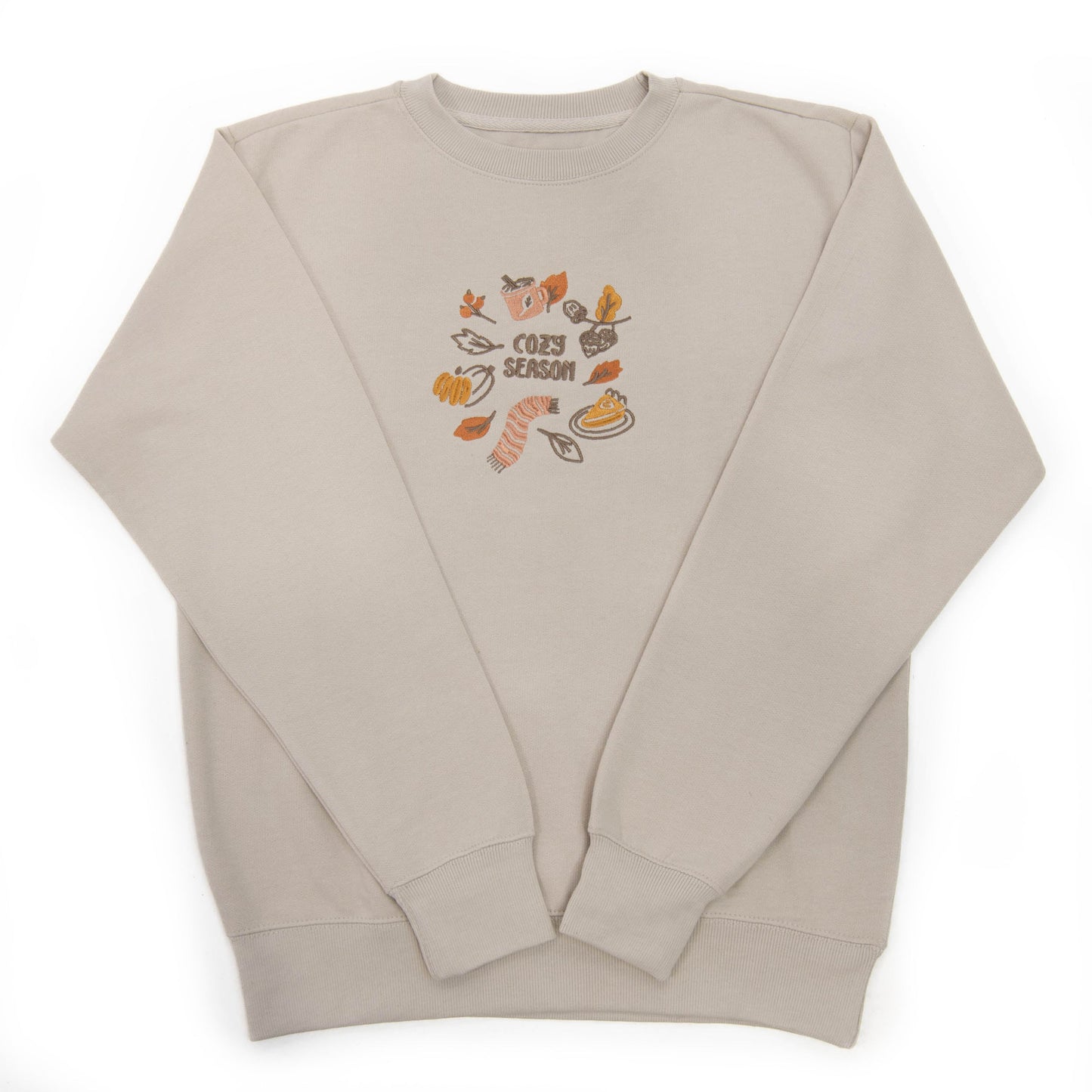 Embroidered Cozy Season Sweatshirt