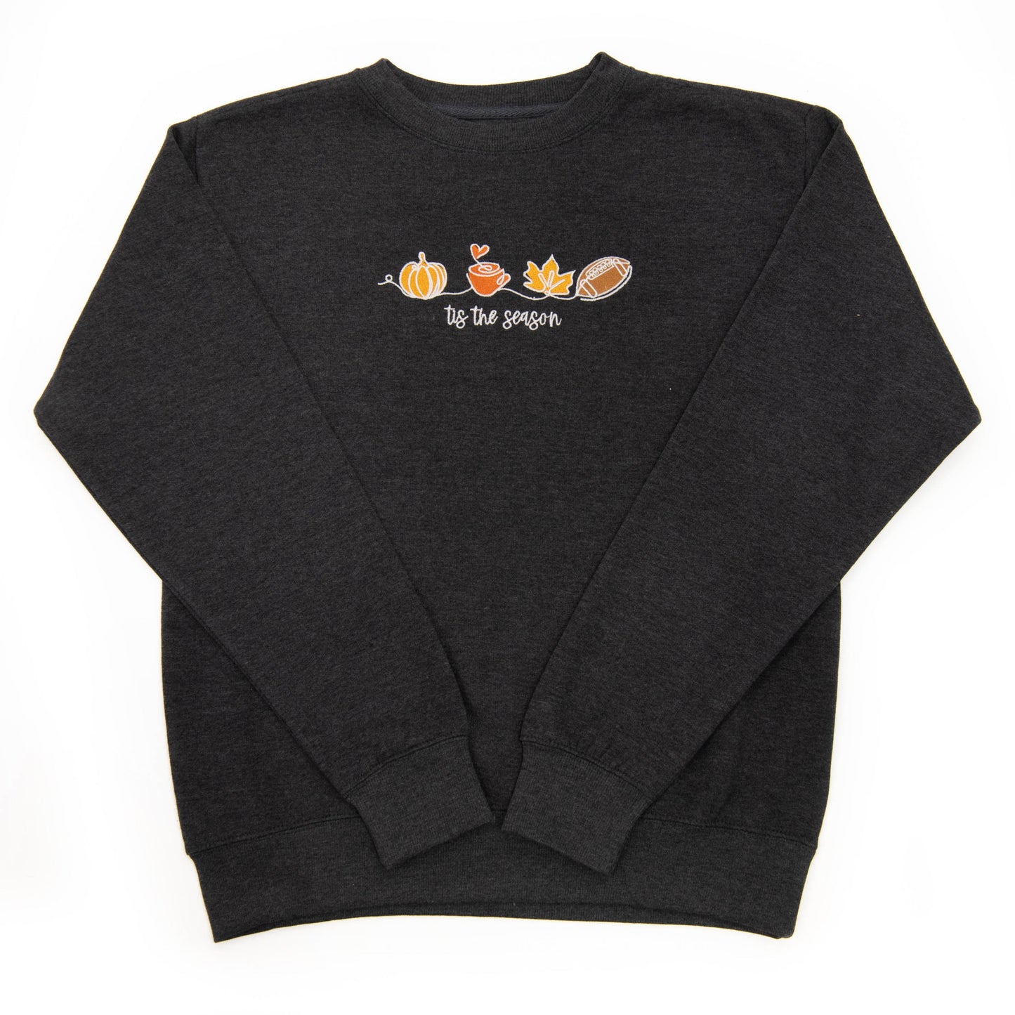 Embroidered Tis the Season Sweatshirt