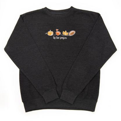 Embroidered Tis the Season Sweatshirt