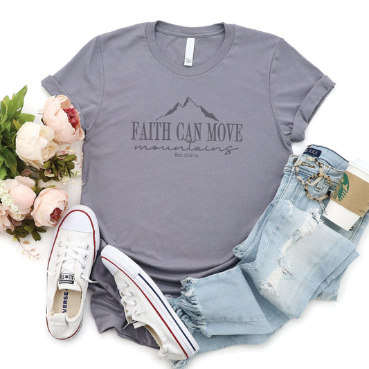 Faith Can Move Mountains Tee