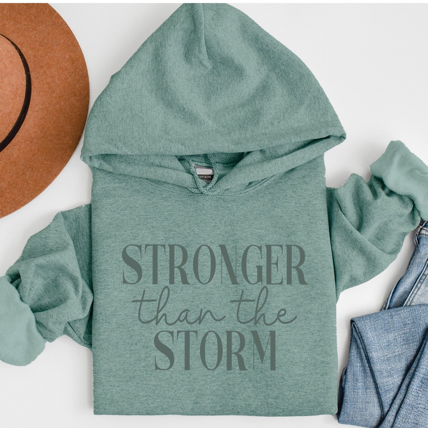 Stronger Than The Storm Pullover Hoodie
