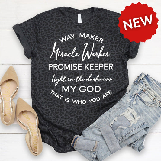 Way Maker Lyrics Tee