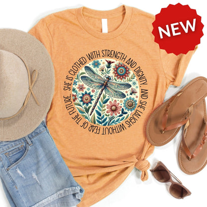 She Is Clothed With Strength Tee