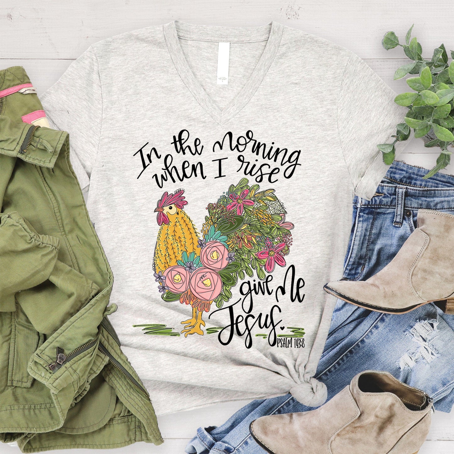 Give Me Jesus V-Neck