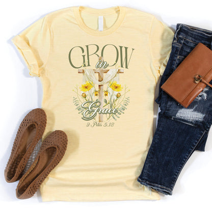 Grow in Grace Cross Tee